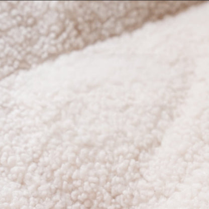 Curved Support Orthopedic Teddy Fabric Waterproof Dog & Cat Bed